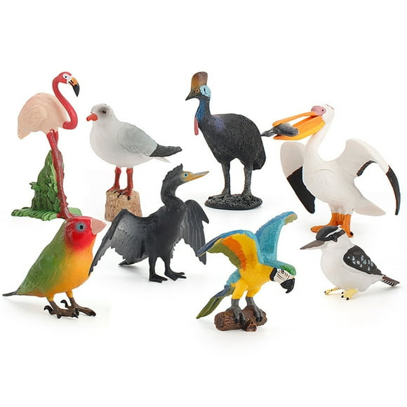 Toy Bird Model Set Snow Parakeet Simulación Mundo Modelo De Toy Bird Model Set Snow Parakeet Simulación Mundo Modelo De
